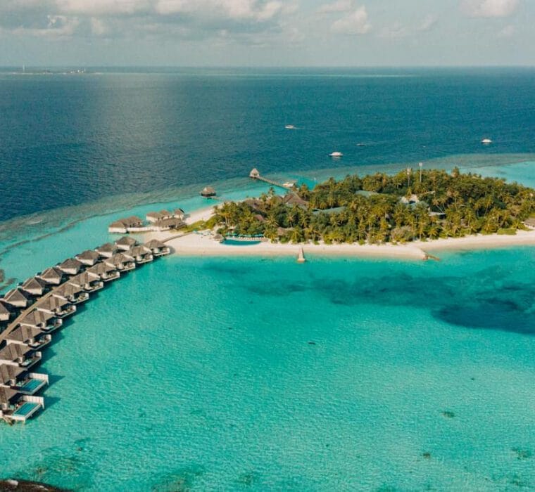 Aerial of Nova Maldives
