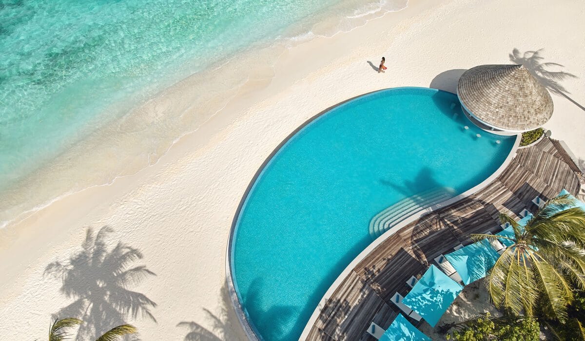 Aerial of Nova Maldives