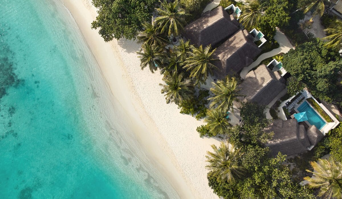 Aerial of Nova Maldives